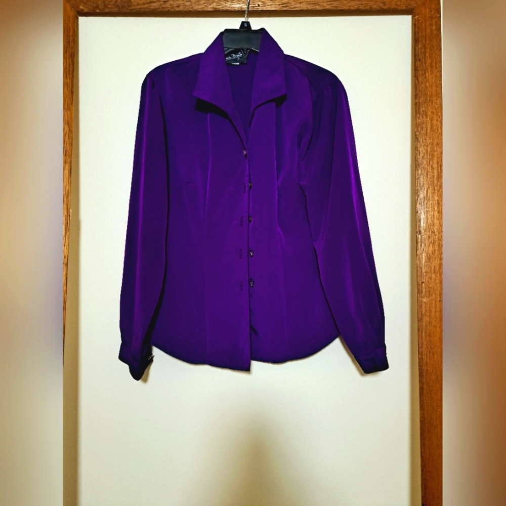 Bonnie Boynton Long-Sleeve blouse, small